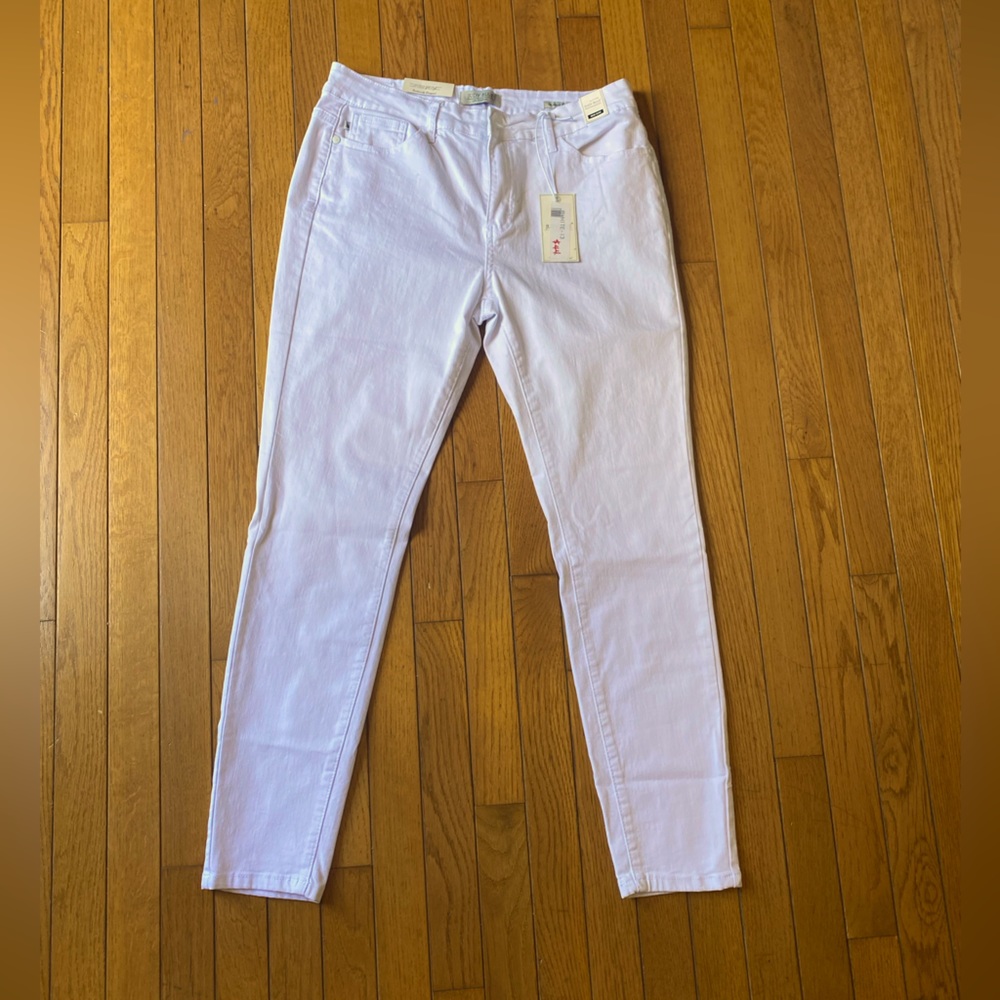 NEW Judy Blue white skinny jeans size 13/31
